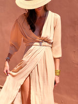 Benedictine Dress - Sand