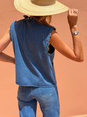 Gilet Ombeline - Bleu