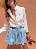 Amalia Shorts - Light Denim