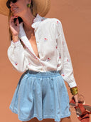Amalia Shorts - Light Denim
