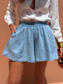 Amalia Shorts - Light Denim
