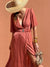 Robe Benedictine - Manches Courtes - Terracotta