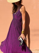 Victoire Dress - Mauve