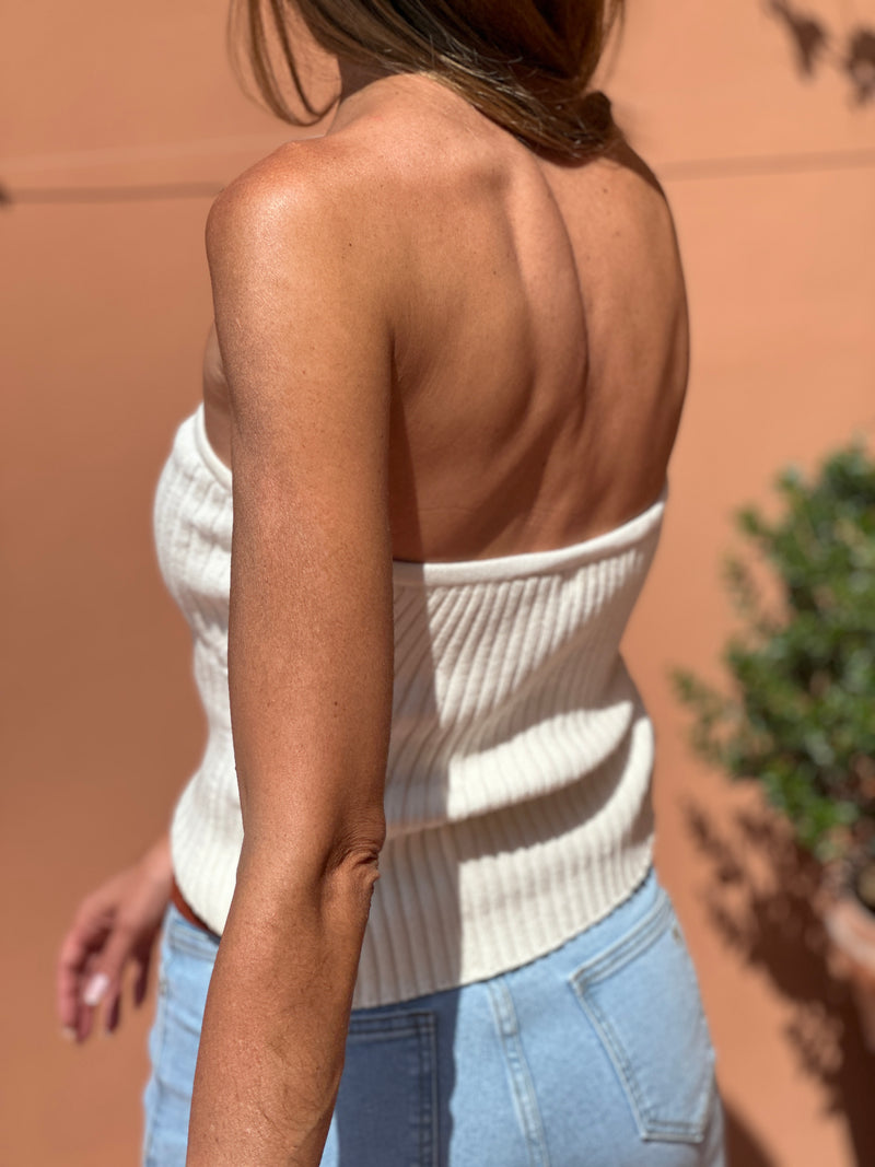 Aphrodite Bustier - White