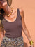 Top Esther - Marron