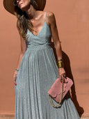 Victoire Dress - Water Green