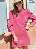 Henriette dress - Burgundy