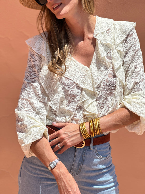 Julia blouse knit