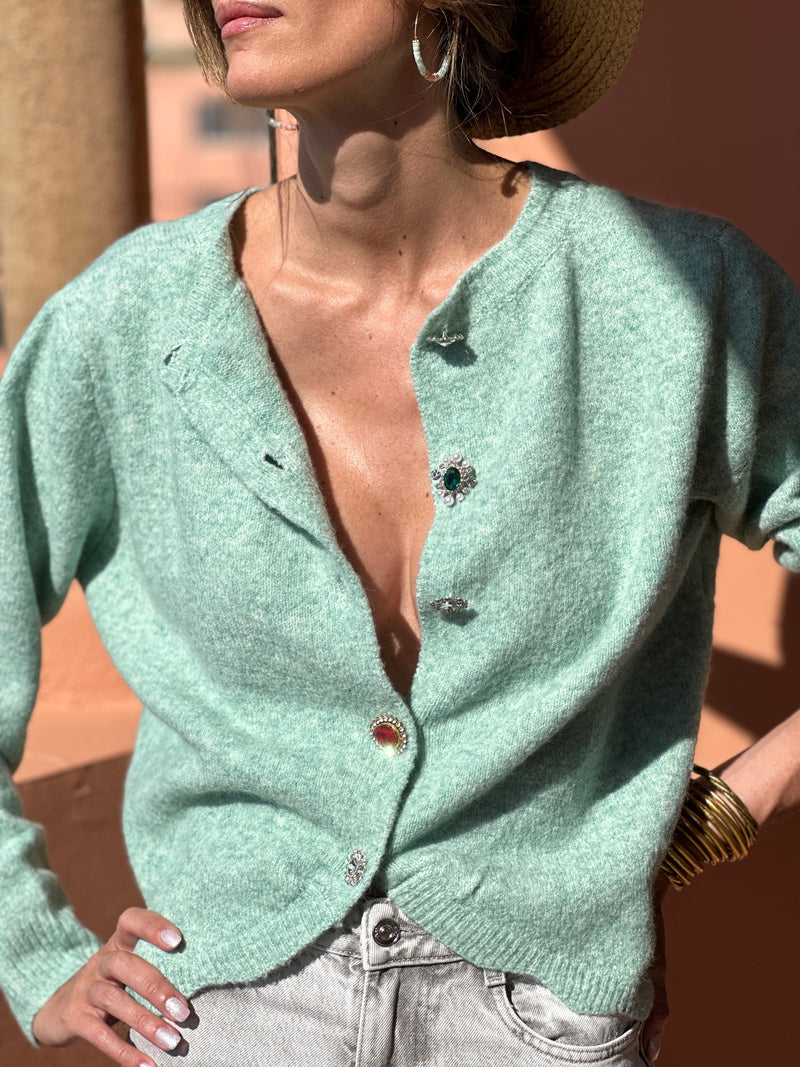 Cardigan Charlotte - Réversible