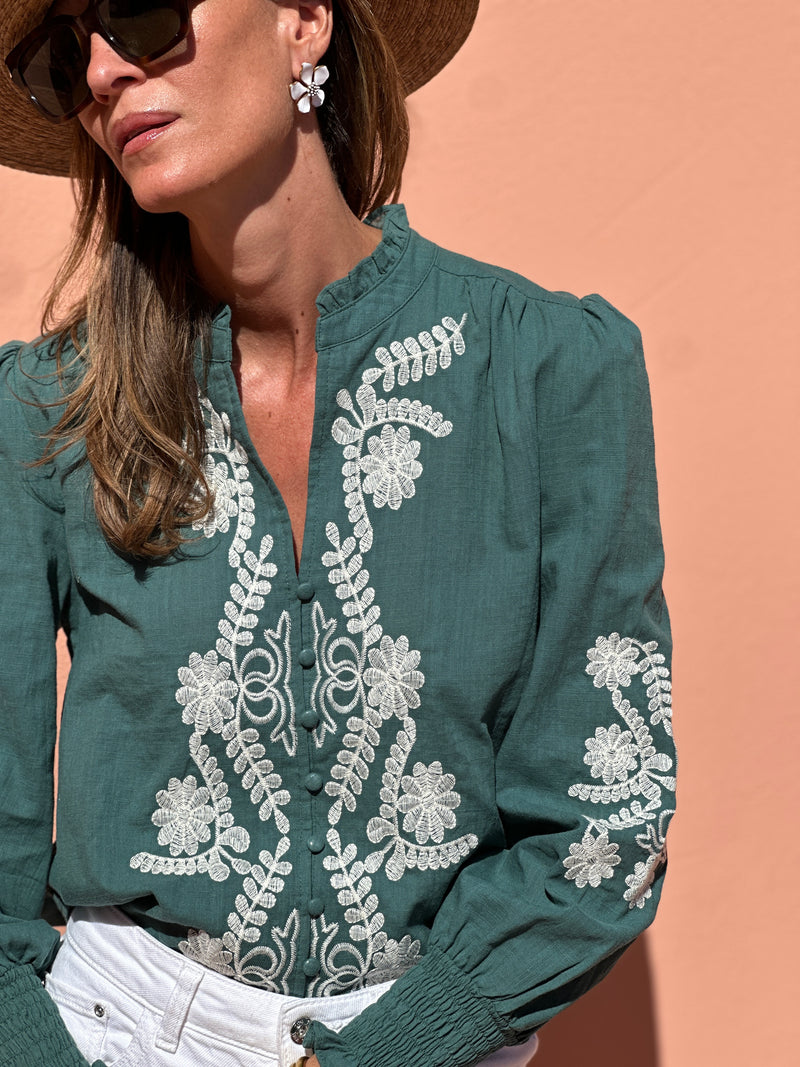 Loïca Blouse - Green