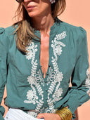 Chemisier Loïca - Vert