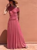 Robe Aurora - Framboise
