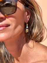 India Earrings - Blue