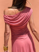 Robe Aurora - Framboise