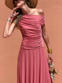 Robe Aurora - Framboise