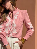 Chemisier Loïca - Rose