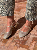 SlingBack Maria - Doré
