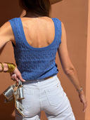 Débardeur Agathe - Majorelle