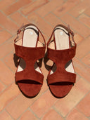 Sandales Suzie - Brique