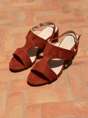 Sandales Suzie - Brique