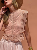 Blouse Marcelle - Nude