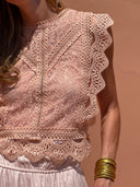 Blouse Marcelle - Nude