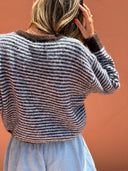 Célestine Knit - Blue & Brown