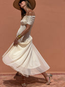 Aphrodite Dress - Ecru
