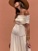 Aphrodite Dress - Ecru