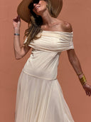 Aphrodite Dress - Ecru