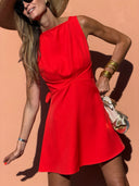 Robe Léonie - Rouge