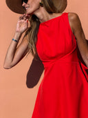 Robe Léonie - Rouge