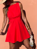 Robe Léonie - Rouge