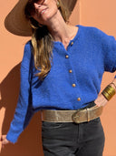 Cardigan Mia - Bleu