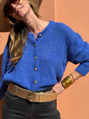 Cardigan Mia - Bleu