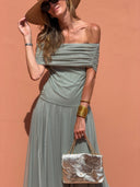 Robe Aphrodite - Vert D'eau