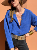 Cardigan Mia - Bleu