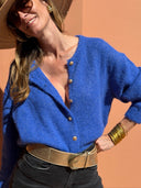 Cardigan Mia - Bleu