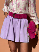 Amalia Shorts - Purple