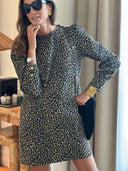 Robe Henriette - Léopard