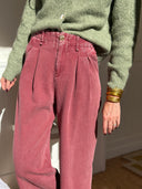 Jeans Livia - Bordeaux