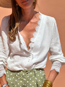 Chemise Opaline - Blanc