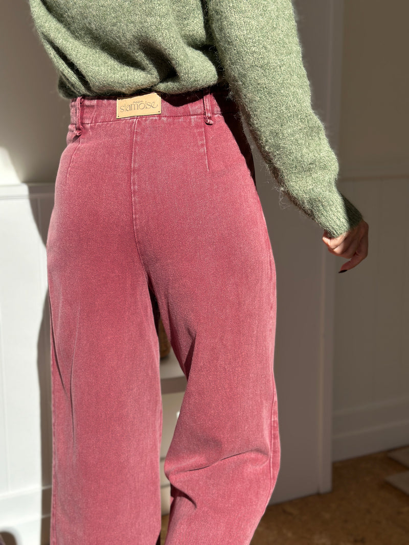 Livia jeans (burgundy)