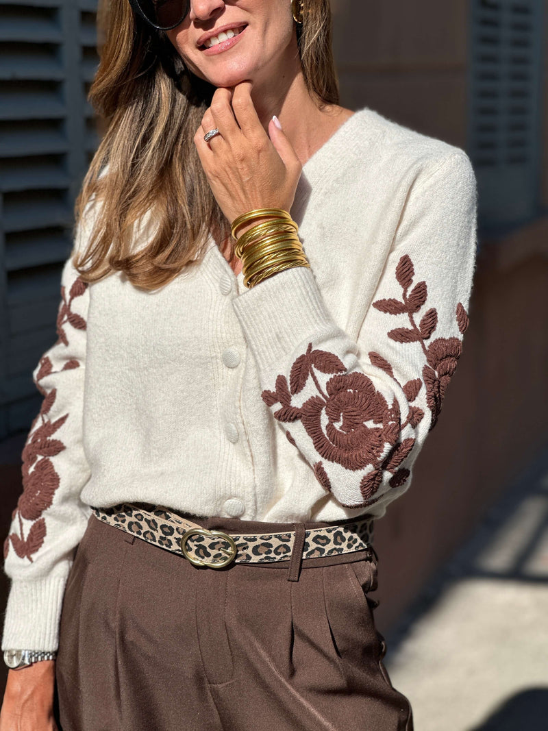 Cardigan Léopoldine