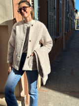 Adélaïse Coat (Sand)