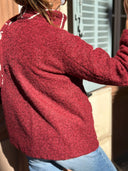 Adélaïse Coat - Burgundy