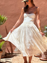 Aphrodite Bustier - White
