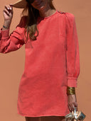 Robe Henriette - Corail