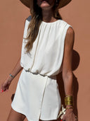 Freya Jumpsuit - White