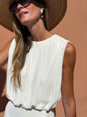 Freya Jumpsuit - White